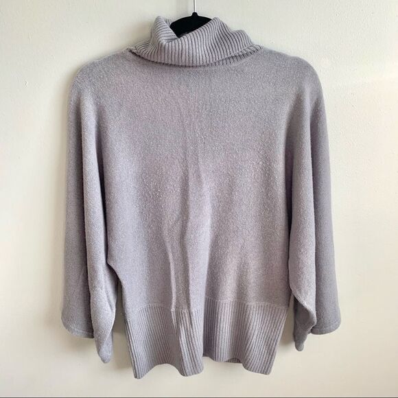BCBG Maxazria Women’s Turtleneck Pullover Sweater Large Dusty Blue - Picture 1 of 6